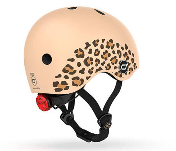 Scoot & Ride Kask Ochronny XXS-S dla dzieci 1-5 lat Leopard - 1039900 - zdjęcie 9